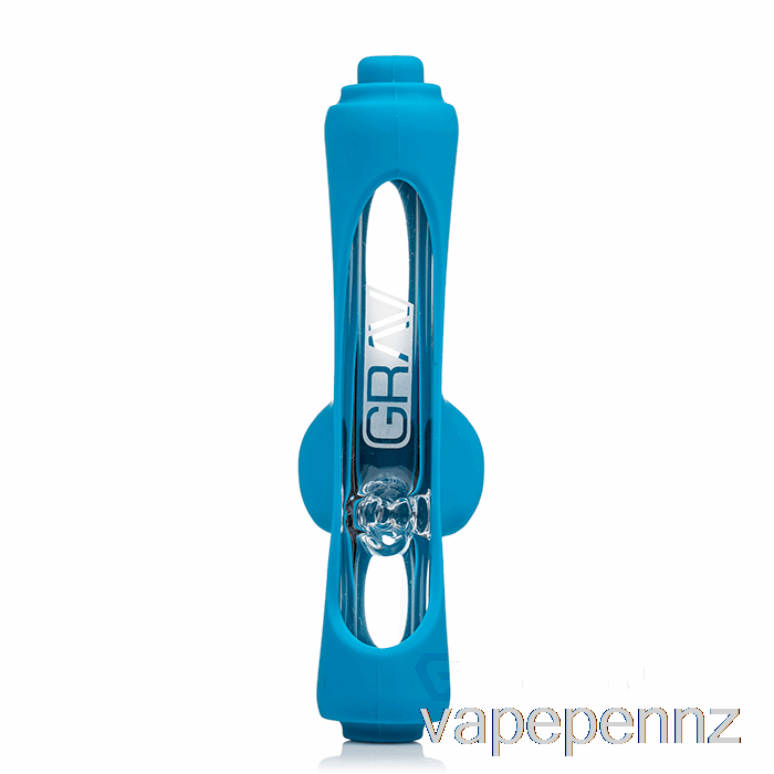 GRAV Mini Steamroller with Silicone Skin Blue VAPE NZ